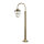 Lampe de jardin laiton 62cm de haut inoxydable SANTORIN