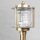 Lampe dextérieur Lampadaire en laiton véritable antique MYKO