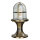 Lampe de jardin laiton 28cm de haut inoxydable SANTORIN