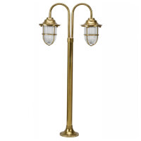 Lampe dextérieur laiton H:85cm Maritim Weg Garten...