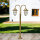 Lampe dextérieur laiton H:85cm Maritim Weg Garten IP54