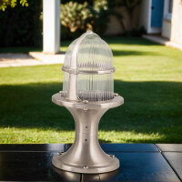 Lampe de socle extérieure nickel laiton...