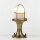 Lampe de socle extérieure laiton H:25cm Chemin de terrasse