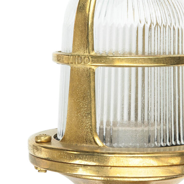 Lampe dextérieur sur pied Laiton H:25cm Chemin de jardin