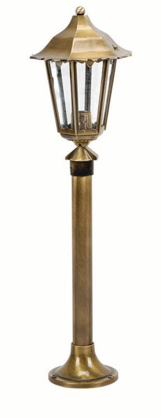 Lampe de jardin SITIA laiton H:74cm rustique extérieur