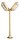 Lampe dext&eacute;rieur en laiton Chemin de jardin IP54 inoxydable noble