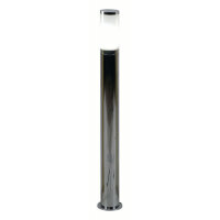 Eclairage de chemin en chrome en laiton E27 65cm de haut