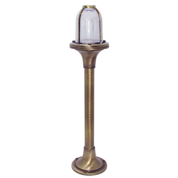 Lampe dallée décorative laiton H:62cm Maritim IP54