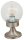 Lampe dext&eacute;rieur Boule Abat-jour laiton massif H:25cm