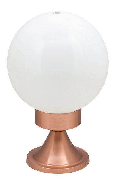 Lampe de jardin résistante aux intempéries VERIA Cuivre Blanc H:30cm