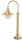 Lampe en laiton VOLOS Chemin de jardin H:65cm E27 inoxydable