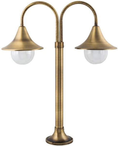 Lampadaire en laiton 65cm de haut Maritim extérieur VOLOS