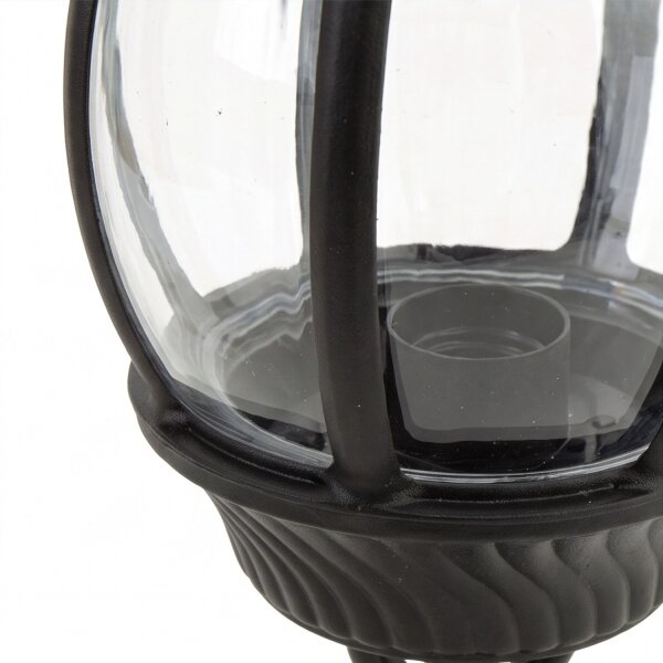 Luminaire de socle rustique extérieur 58 cm protégé contre la pluie