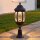 Luminaire de socle rustique extérieur 58 cm protégé contre la pluie