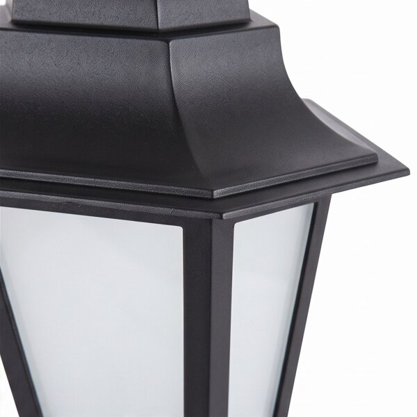 Luminaire de socle extérieur Noir IP43 81 cm E27 Rustique