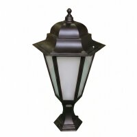 Luminaire de socle extérieur Noir IP43 81 cm E27...