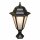 Luminaire de socle extérieur Noir IP43 81 cm E27 Rustique