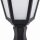 Luminaire de socle extérieur Noir IP43 81 cm E27 Rustique