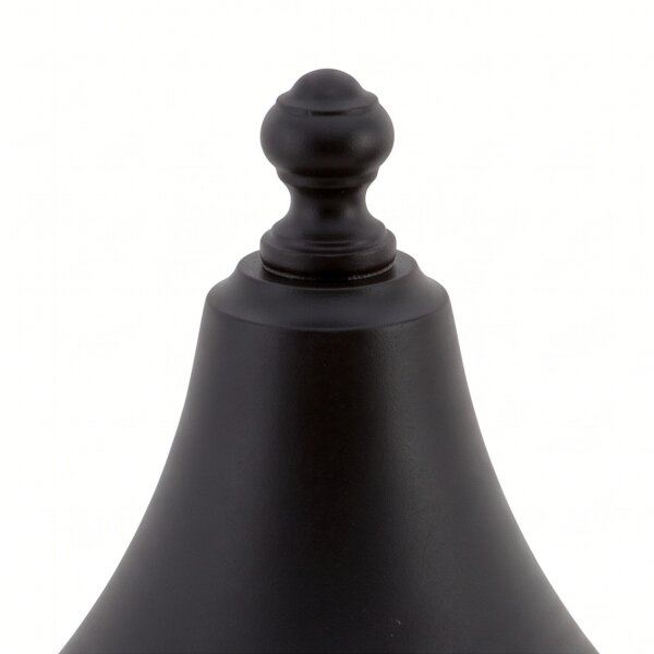 Lampe de socle extérieure Noir 57 cm IP43 E27 Rustique