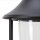 Lampe dallée rustique noire 87 cm IP43 protégée contre la pluie
