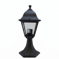 Luminaire de socle noir extérieur 38 cm petit...