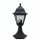 Luminaire de socle noir extérieur 38 cm petit rustique