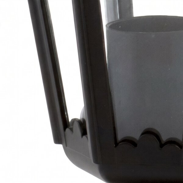 Luminaire de socle extérieur E27 noir 40 cm IP43