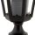 Luminaire de socle extérieur E27 noir 40 cm IP43