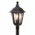 Luminaire dallée extérieur E27 noir 75 cm IP43 protégé contre la pluie