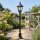 Luminaire dallée extérieur E27 noir 75 cm IP43 protégé contre la pluie