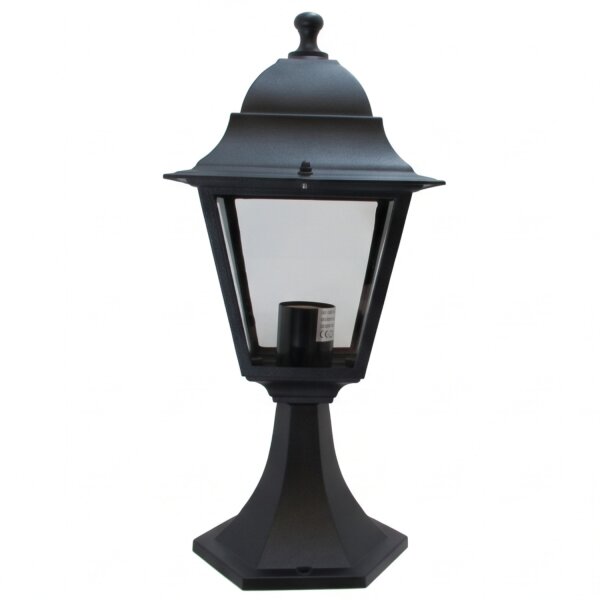 Lampe de socle décorative ERNINE Aluminium Rustique 42