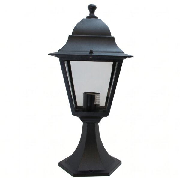 Lampe de socle décorative ERNINE Aluminium Rustique 42