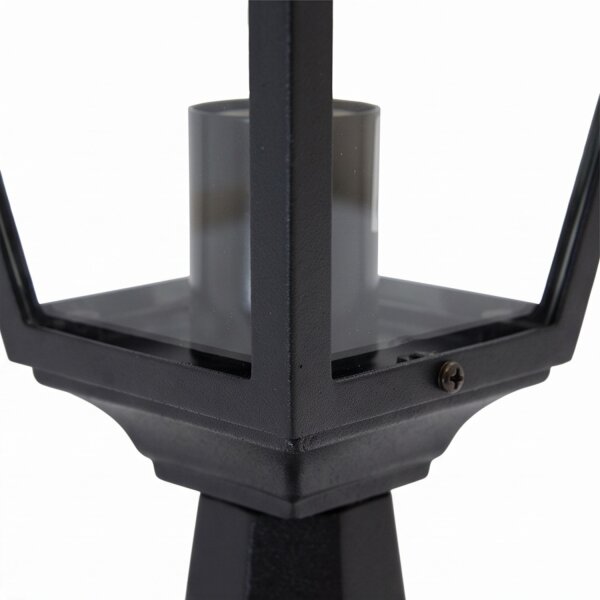 Lampe de socle décorative ERNINE Aluminium Rustique 42