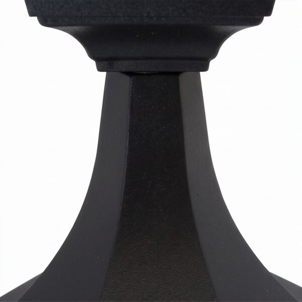 Lampe de socle décorative ERNINE Aluminium Rustique 42