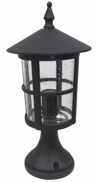 Lampe dextérieur nostalgique HENA Noir IP43 E27