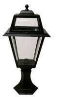 Lampe dextérieur rustique IRSA Noir 63cm de haut...