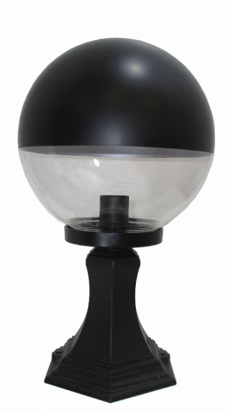Elégante lampe de socle Boule Abat-jour 44cm de haut IP44 E27