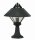 Luminaire de socle ext&eacute;rieur noir IP43 47cm E27 Rustique