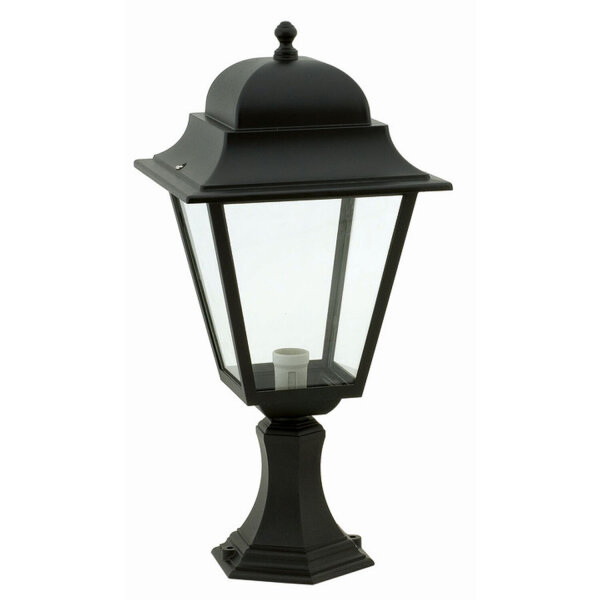 Lampe dallée nostalgique AILEAN Noir 62cm IP44 E27