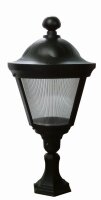 Luminaire de socle extérieur noir IP44 77cm...