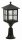 Lampe dall&eacute;e ext&eacute;rieure Noir 46cm IP43 Rustique
