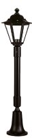 Lampe dextérieur rustique noire aluminium 86cm...