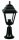 Luminaire de socle ext&eacute;rieur noir IP44 44cm Rustique