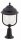 Lampe de socle ext&eacute;rieure Jardin Noir IP43 43 cm Rustique