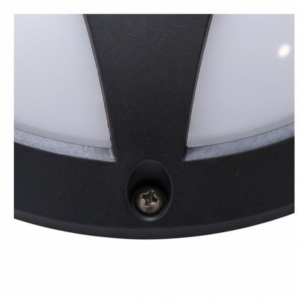 Plafonnier extérieur rond IP55 Ø28cm aluminium