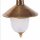 Lampe à suspendre ANDROS Laiton Verre Rustique Résistant aux intempéries