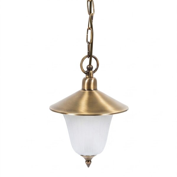 Suspension Extérieur Laiton Verre IP23 Rustique