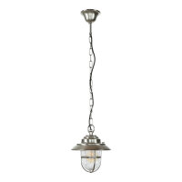 Lampe à suspension extérieure en nickel...