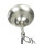 Lampe à suspension extérieure en nickel laiton véritable verre strié
