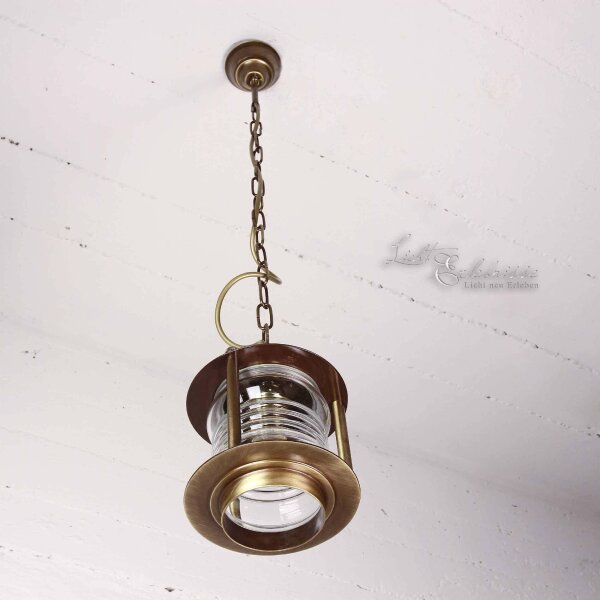 Lampe dextérieur suspendue MYKO en laiton inoxydable